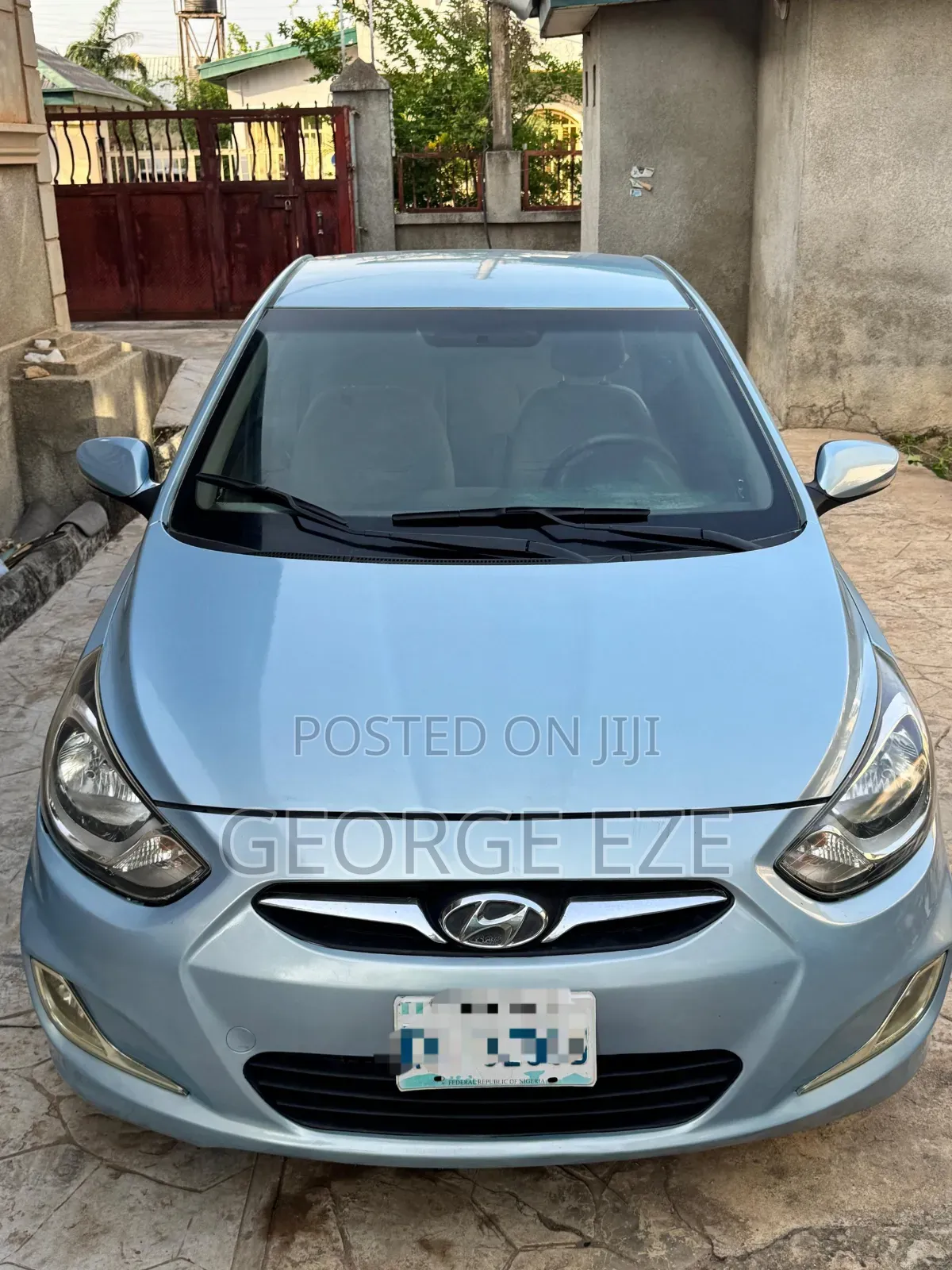Hyundai Accent 2014 Blue