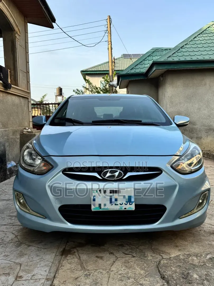 Hyundai Accent 2014 Blue