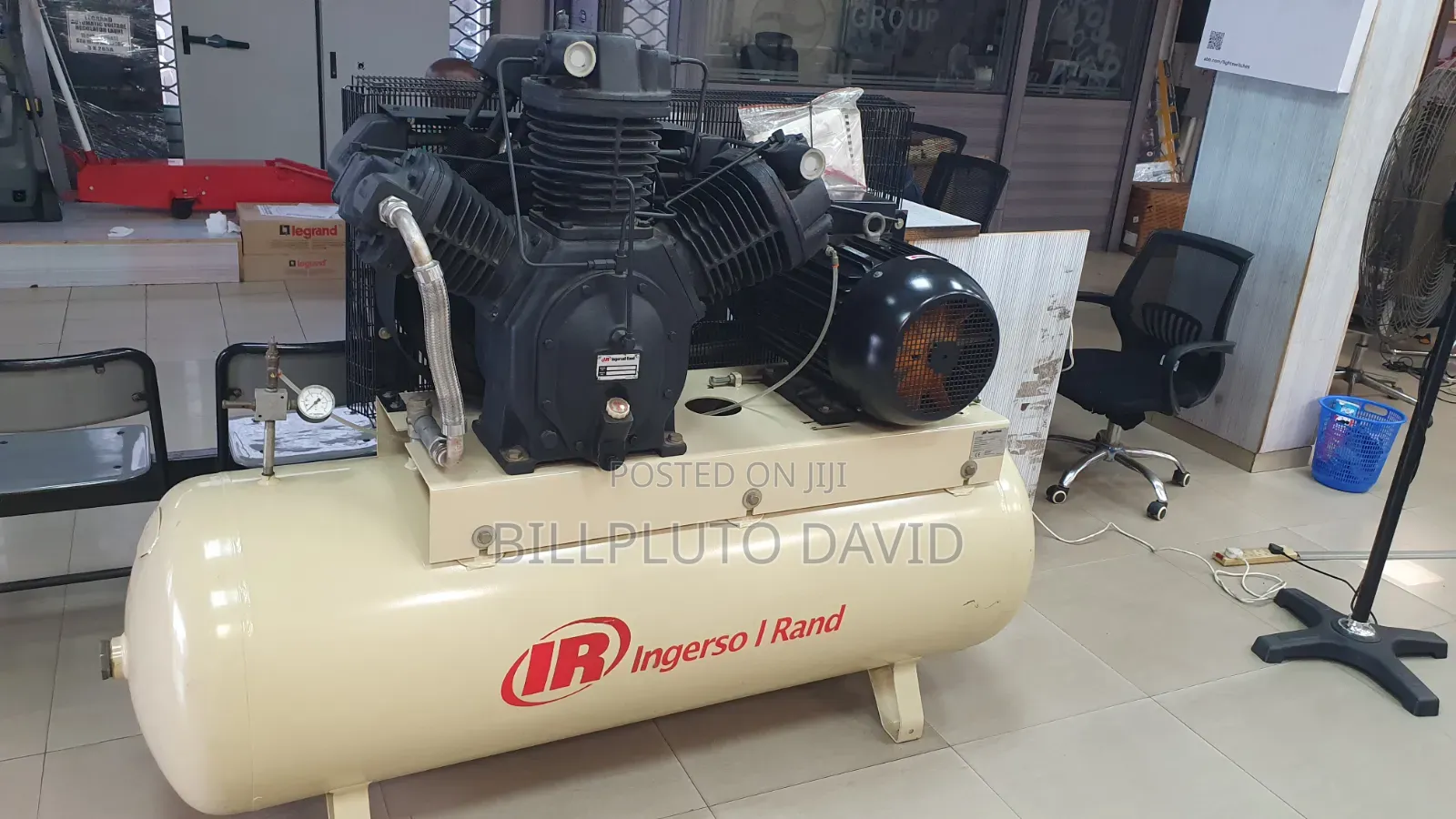 Ingersoll Rand Type 30 Two-Stage Reciprocating Piston Air Compressor
