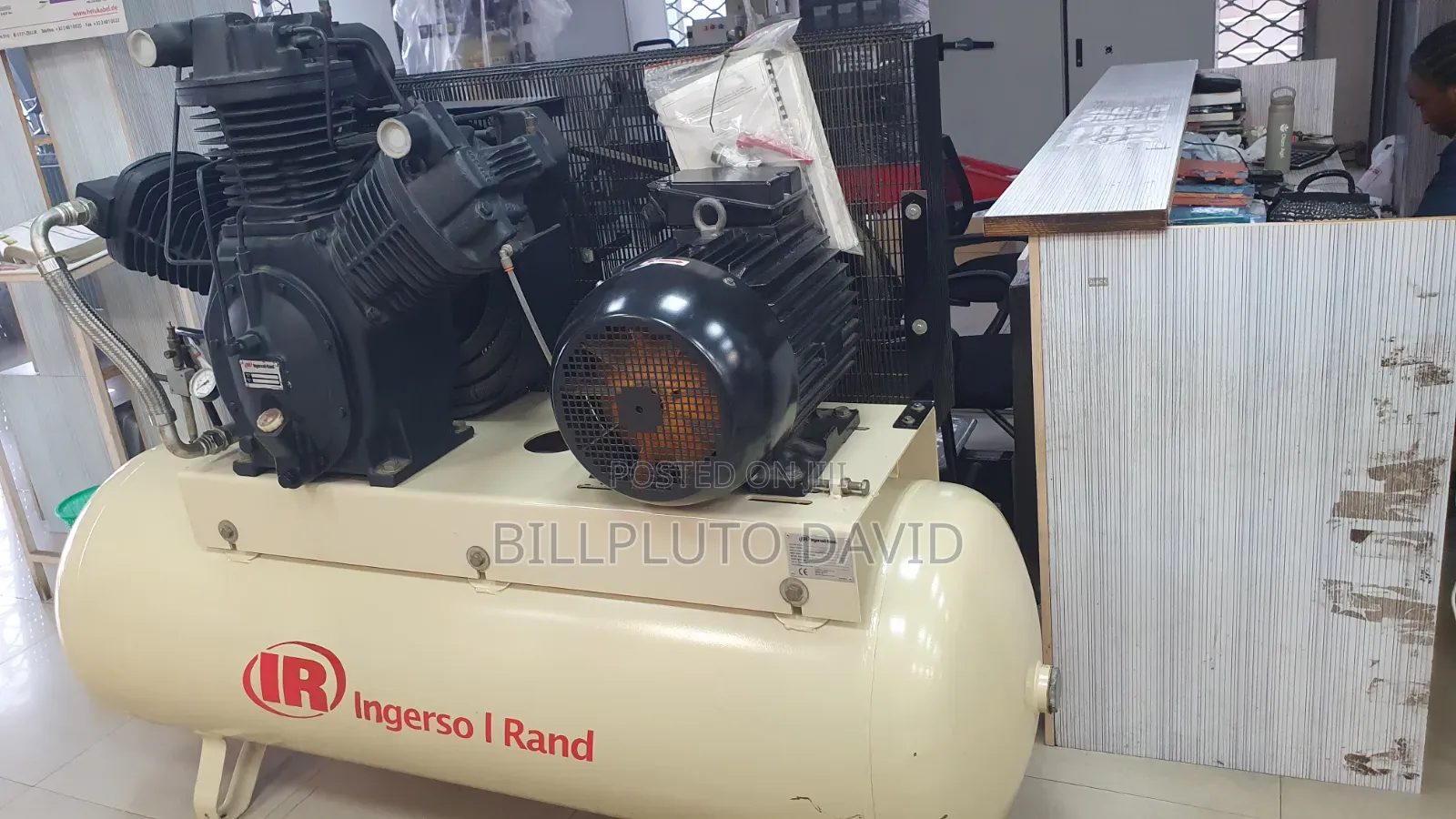 Ingersoll Rand Type 30 Two-Stage Reciprocating Piston Air Compressor