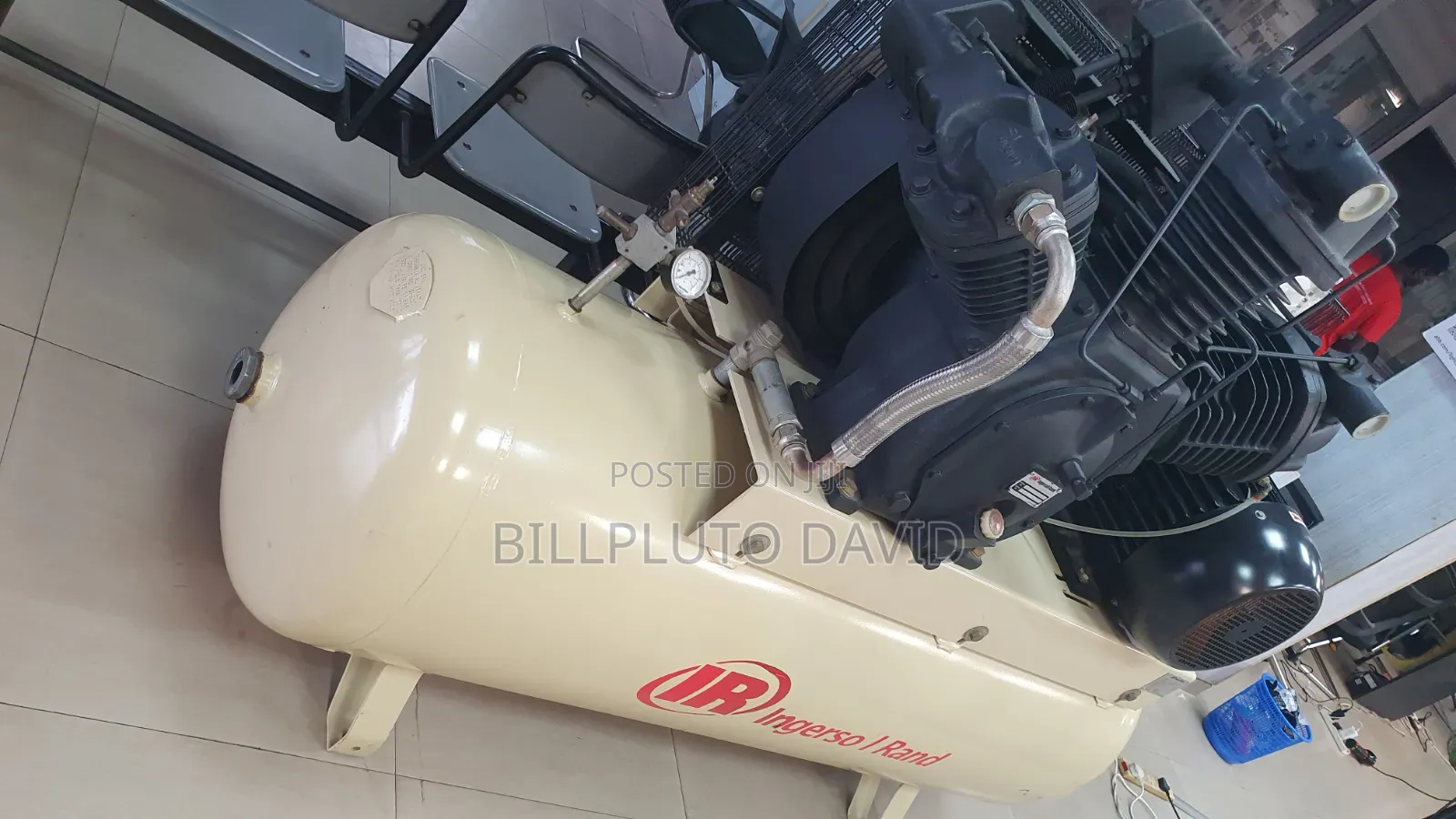 Ingersoll Rand Type 30 Two-Stage Reciprocating Piston Air Compressor
