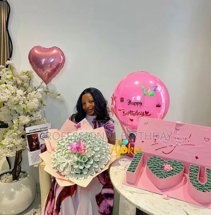 I Love U Balloon Surprise Package