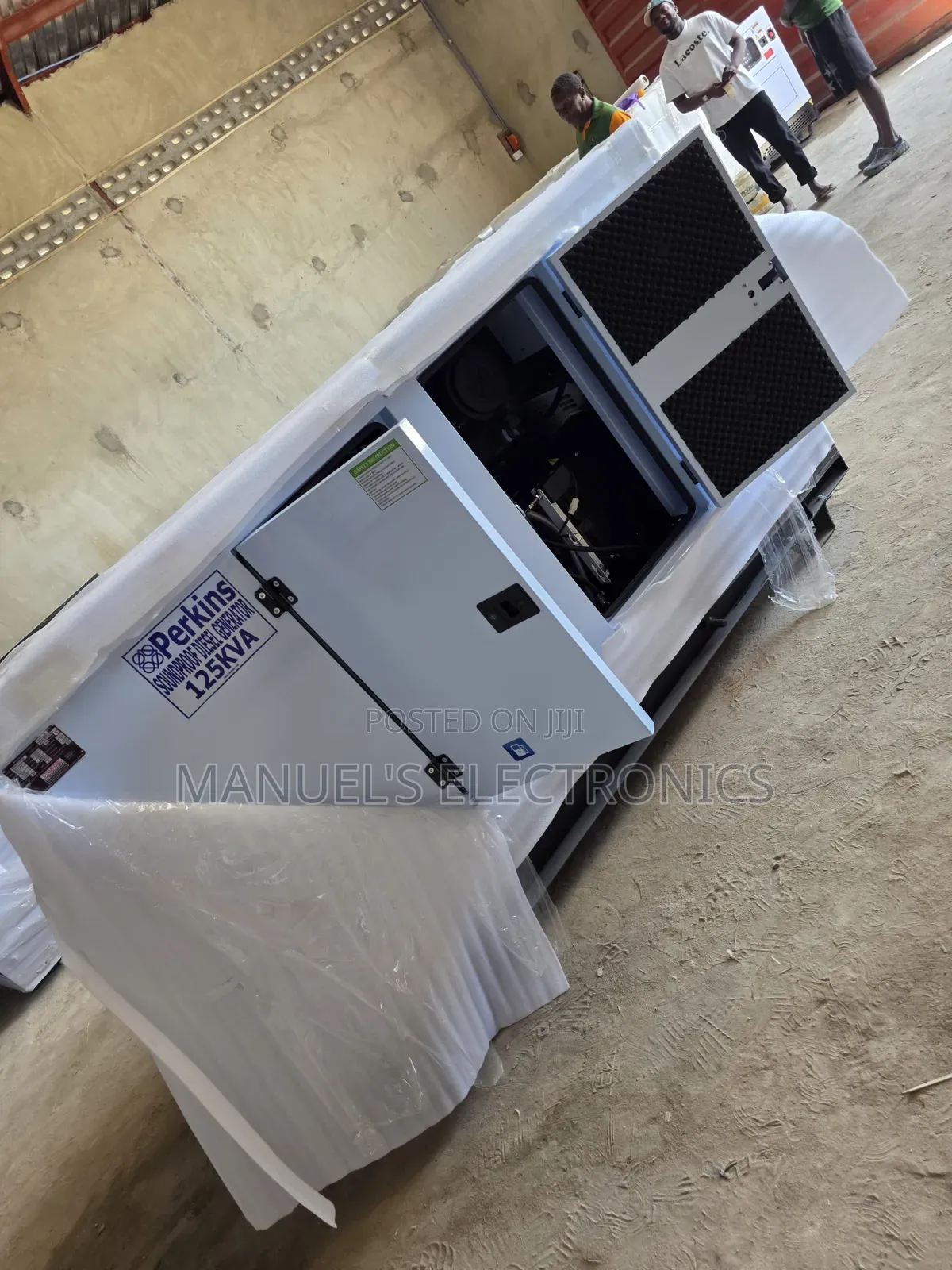Come I Have Brand New 125kva Perkins Diesel Soundproof Gen 2years Wty