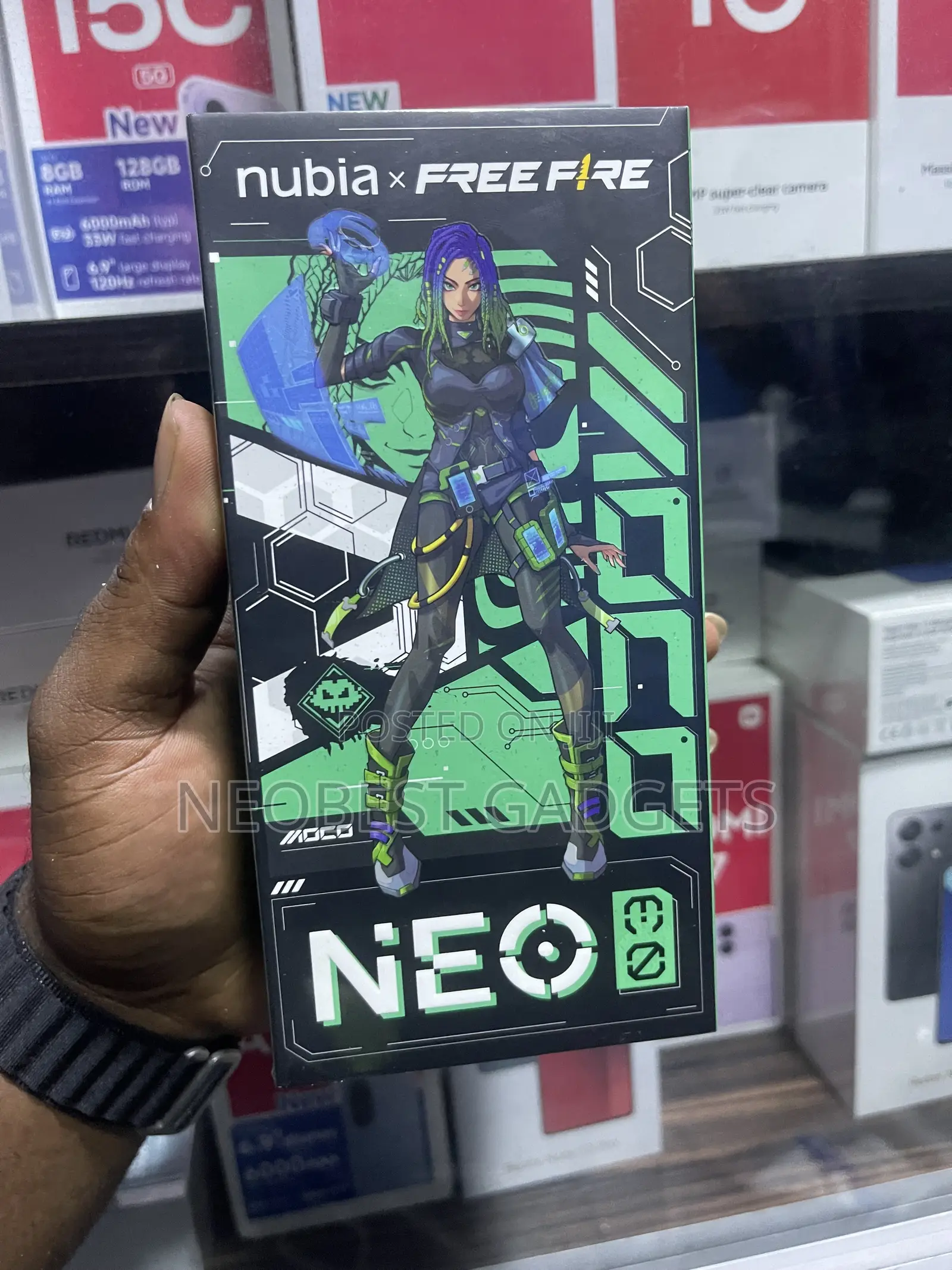 New ZTE Nubia Neo 3 256 GB Black