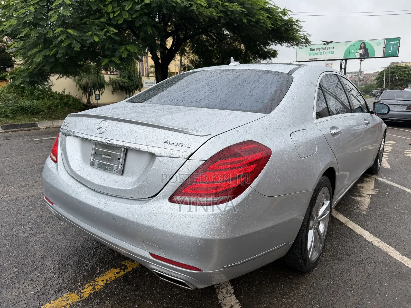 Mercedes-Benz S-Class S 550 4MATIC 2015 Silver