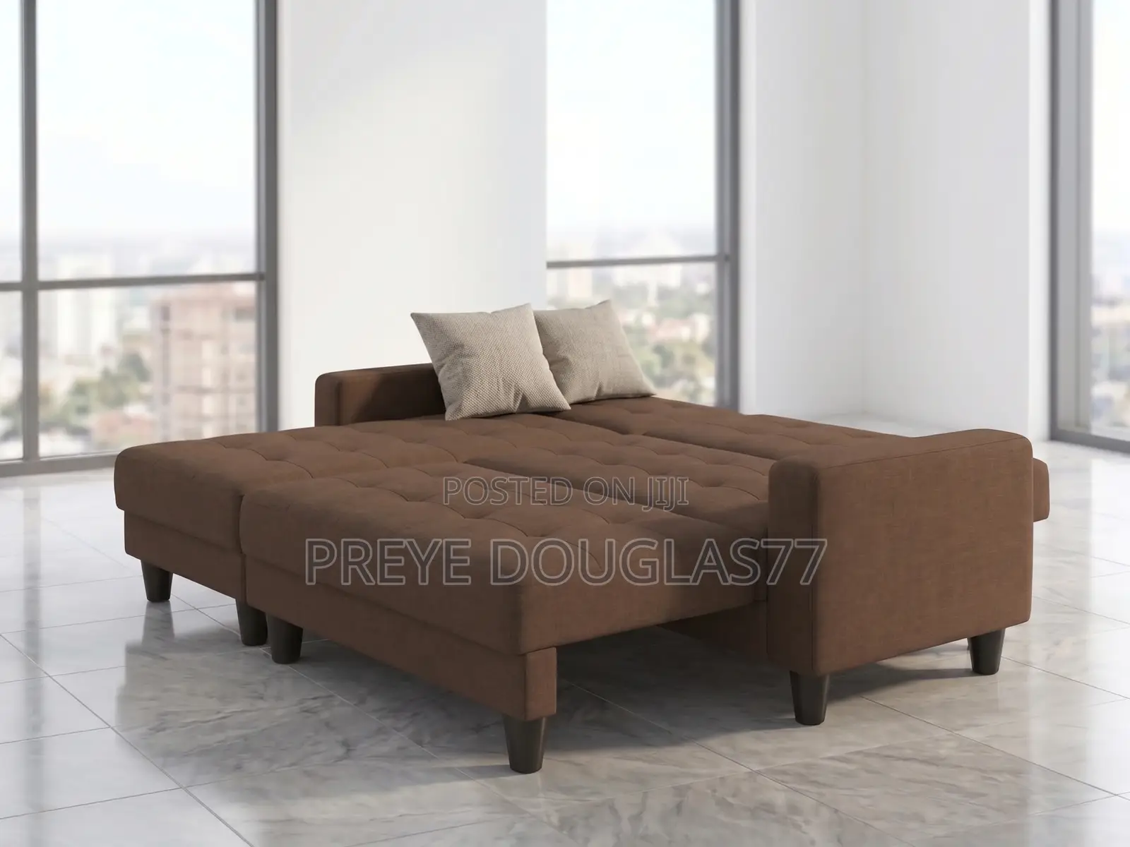 New Futon Sofa Bed Storage Ottoman (Bulk Stock)