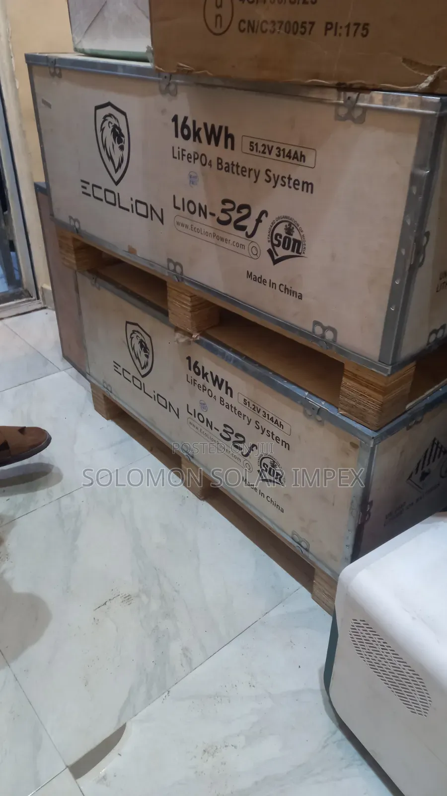 ECOLION 16kWh 51.2V Lithium Battery – Premium Solar Energy Storage