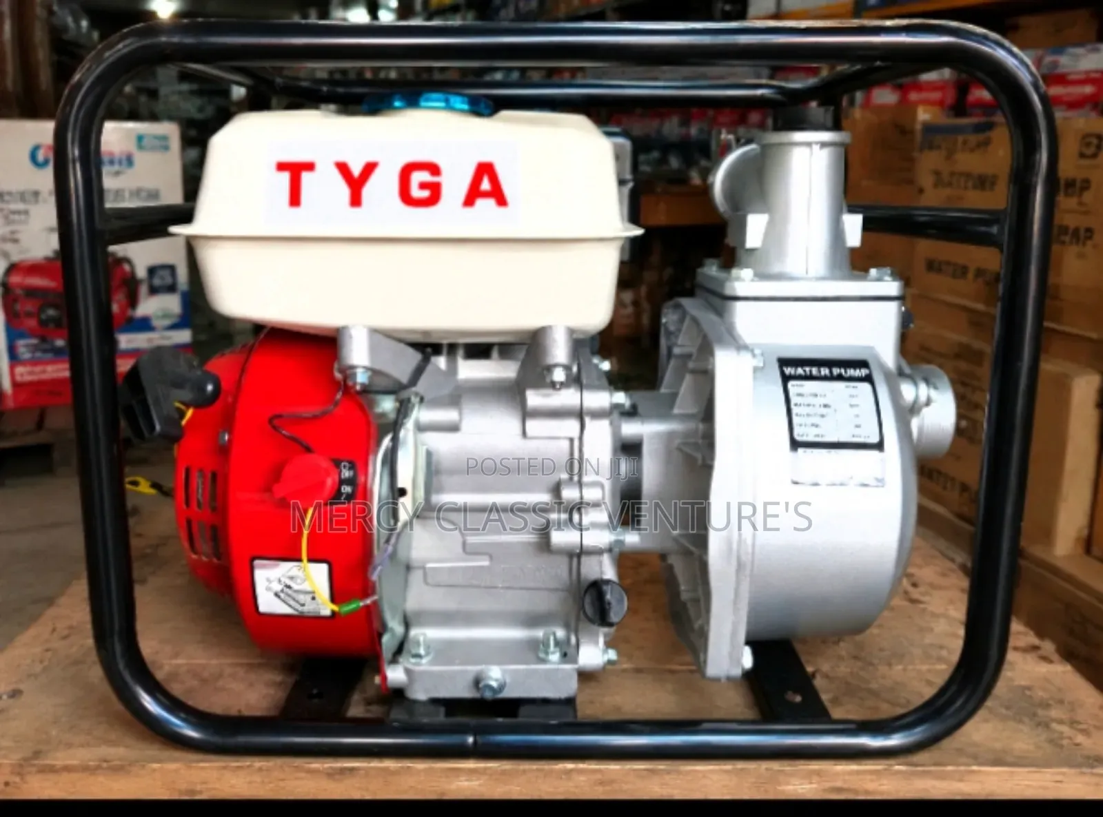TYGA WP30 3-Inch Petrol Water Pump – High Pressure Irrigation Drainage