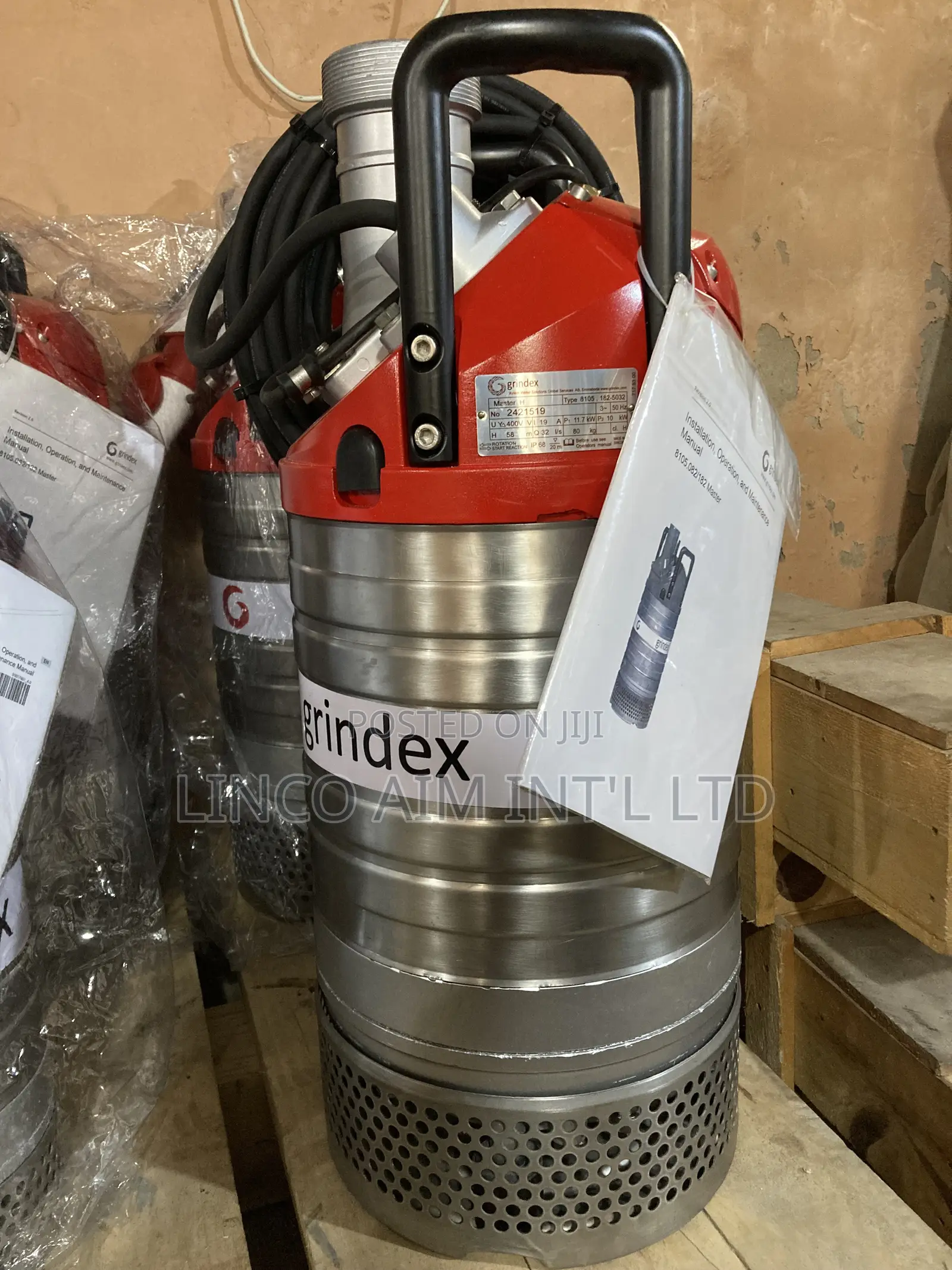 10KW Grindex Dewatering Pump