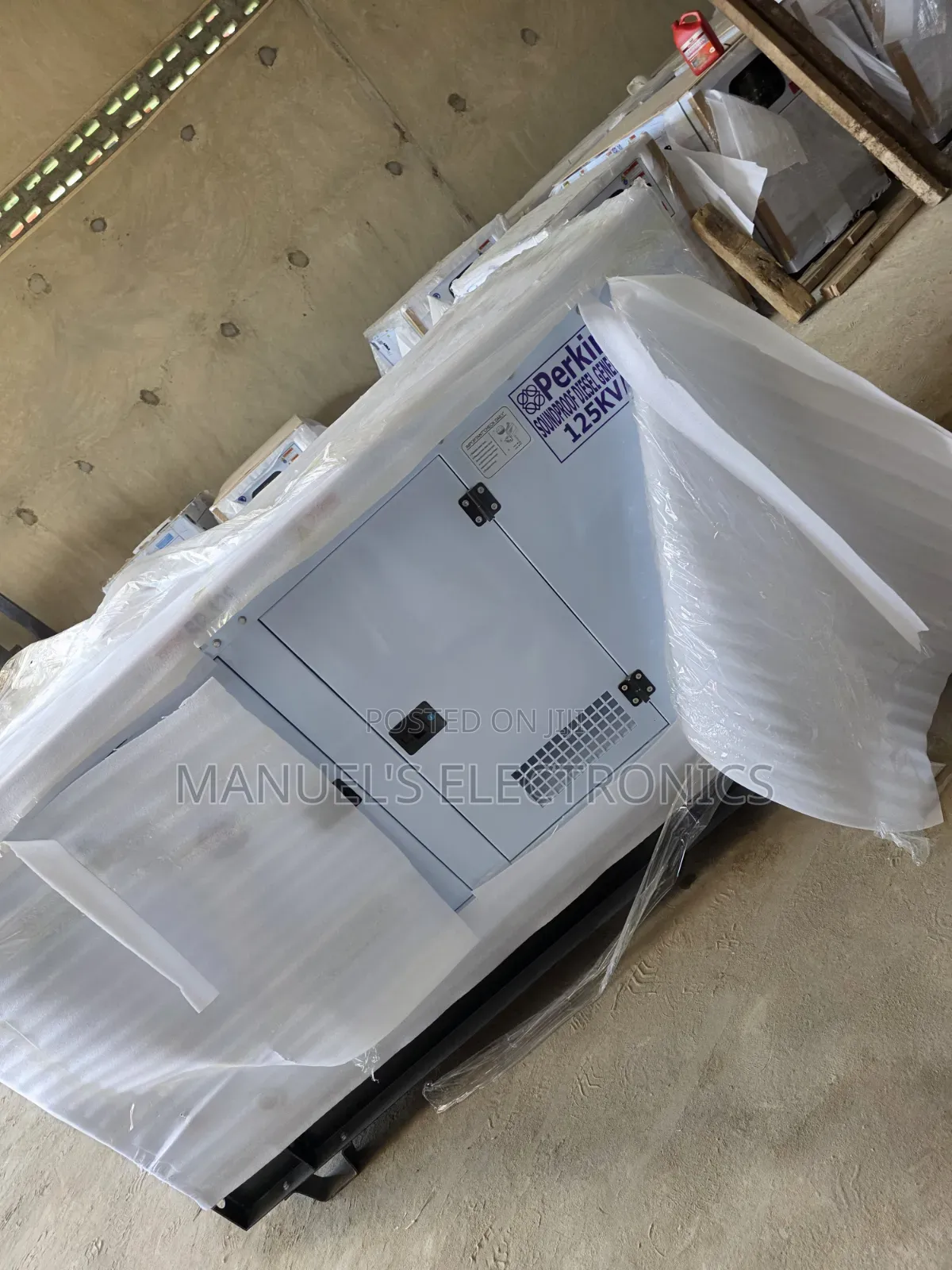 Perkins Uk Diesel Soundproof Gen Sp125kva 1years Wty