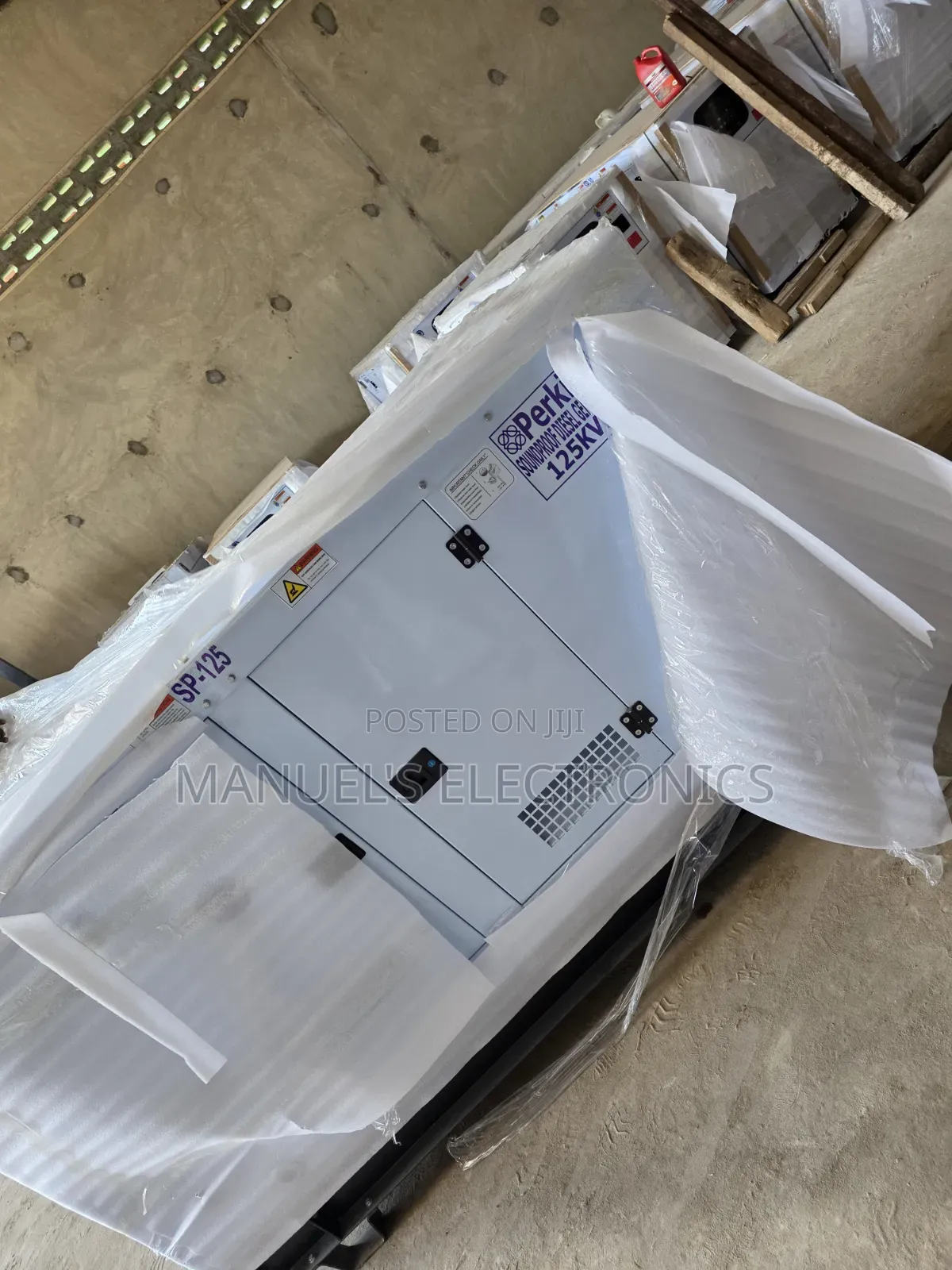 Perkins Uk Diesel Soundproof Gen Sp125kva 1years Wty
