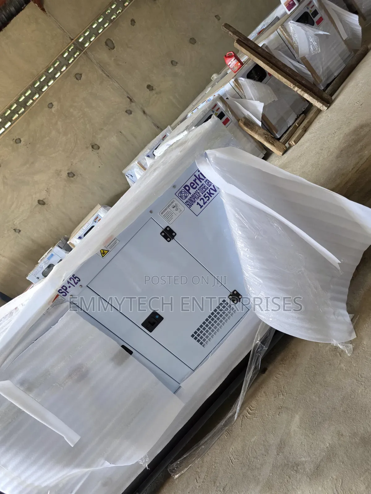 Uk Perkins Diesel Soundproof Gen Sp125kva 2years Wty