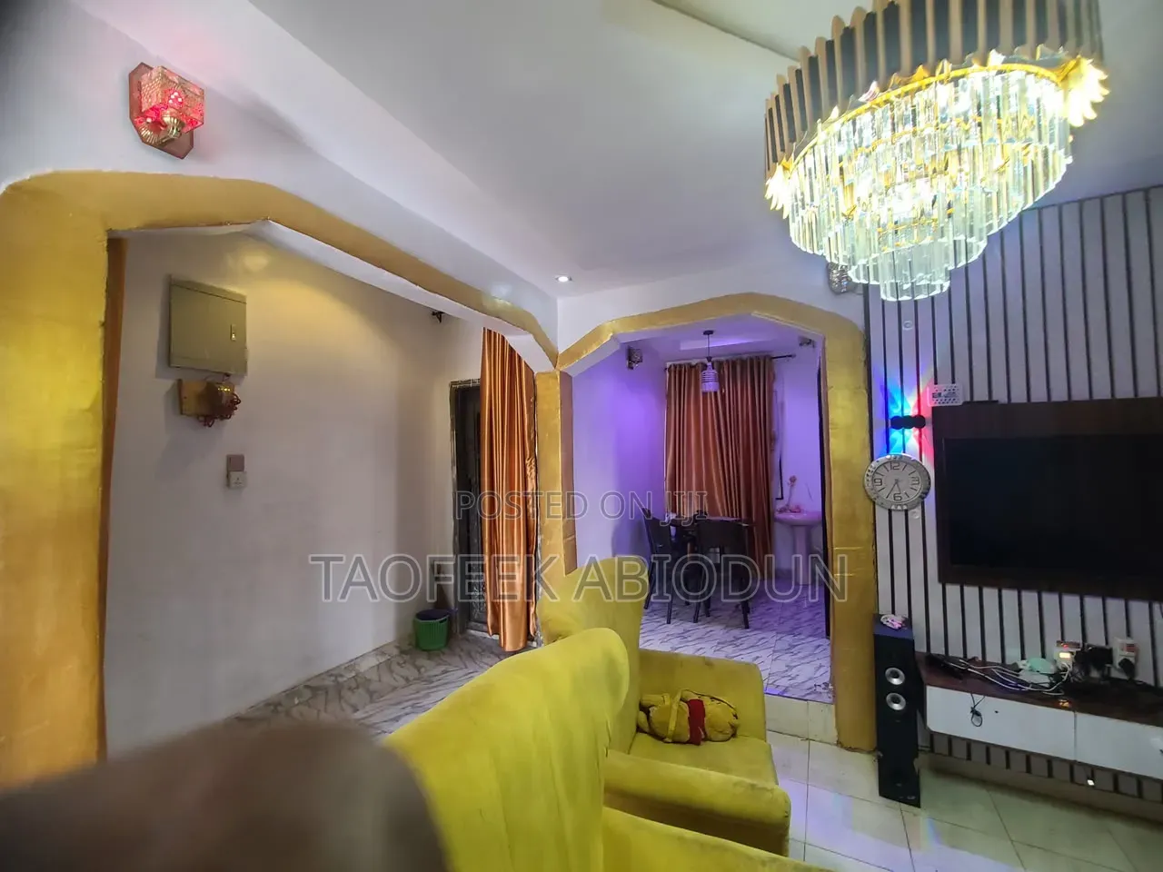 Furnished 2bdrm Bungalow in Akede Iyaloja Estate, Olorunda-Osun