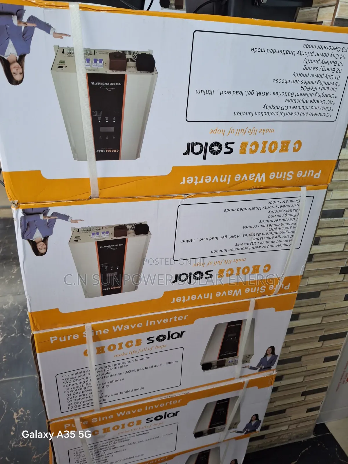3.5kva/24v Choice Solar Hybrid Inverter