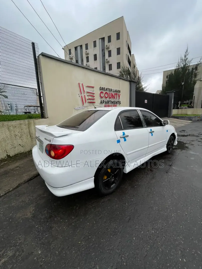 Toyota Corolla S 2007 White