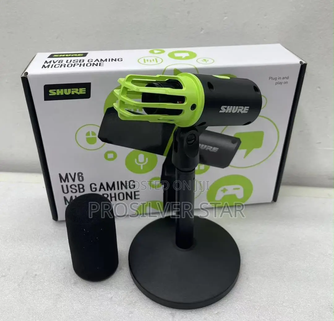 Shure MV6 USB Gaming Microphone