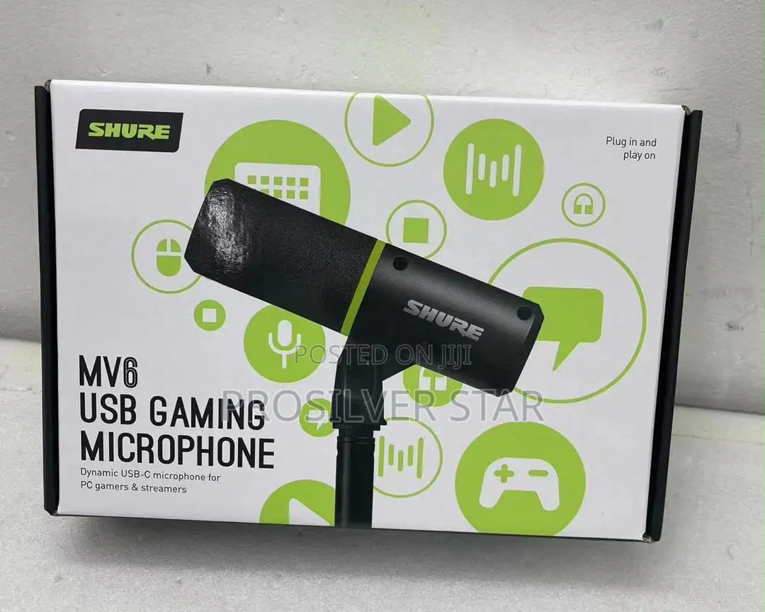 Shure MV6 USB Gaming Microphone