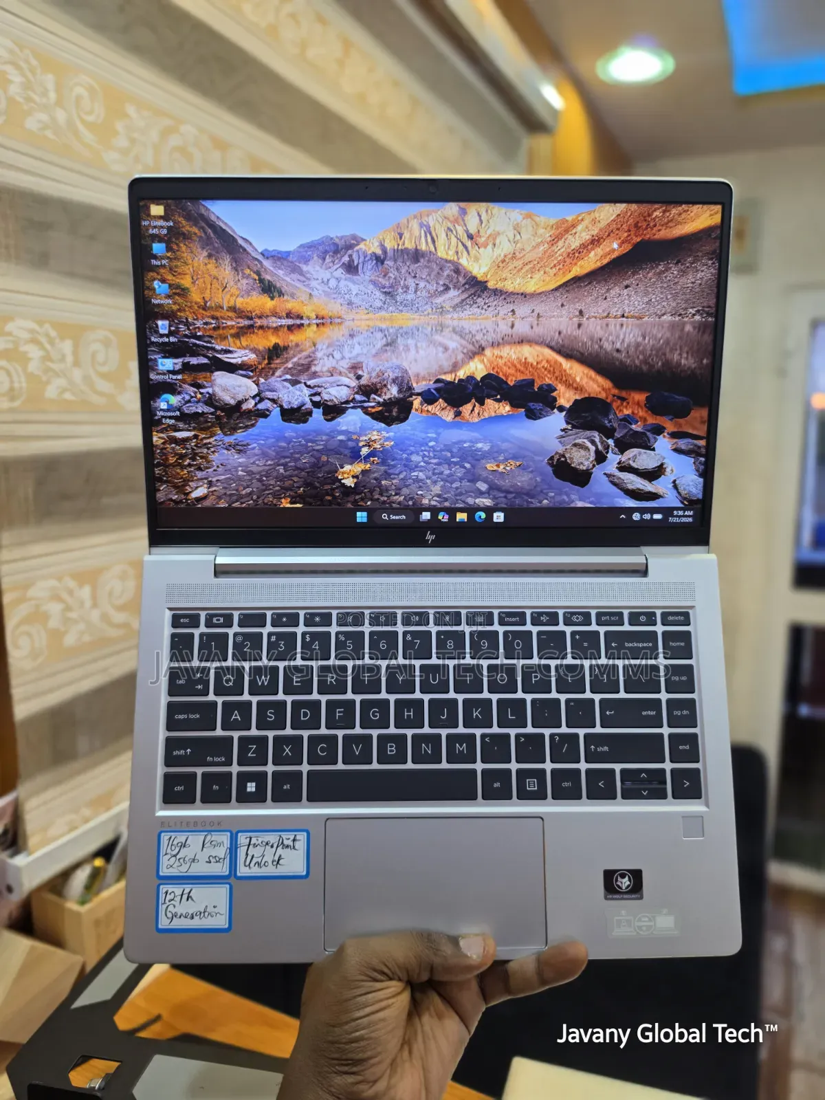 Laptop HP EliteBook 645 G9 16GB AMD Ryzen 5 SSD 256GB