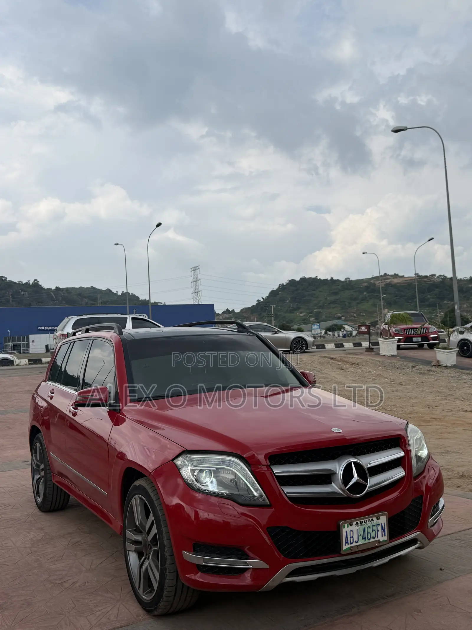 Mercedes-Benz GLK-Class 350 4MATIC 2014 Red