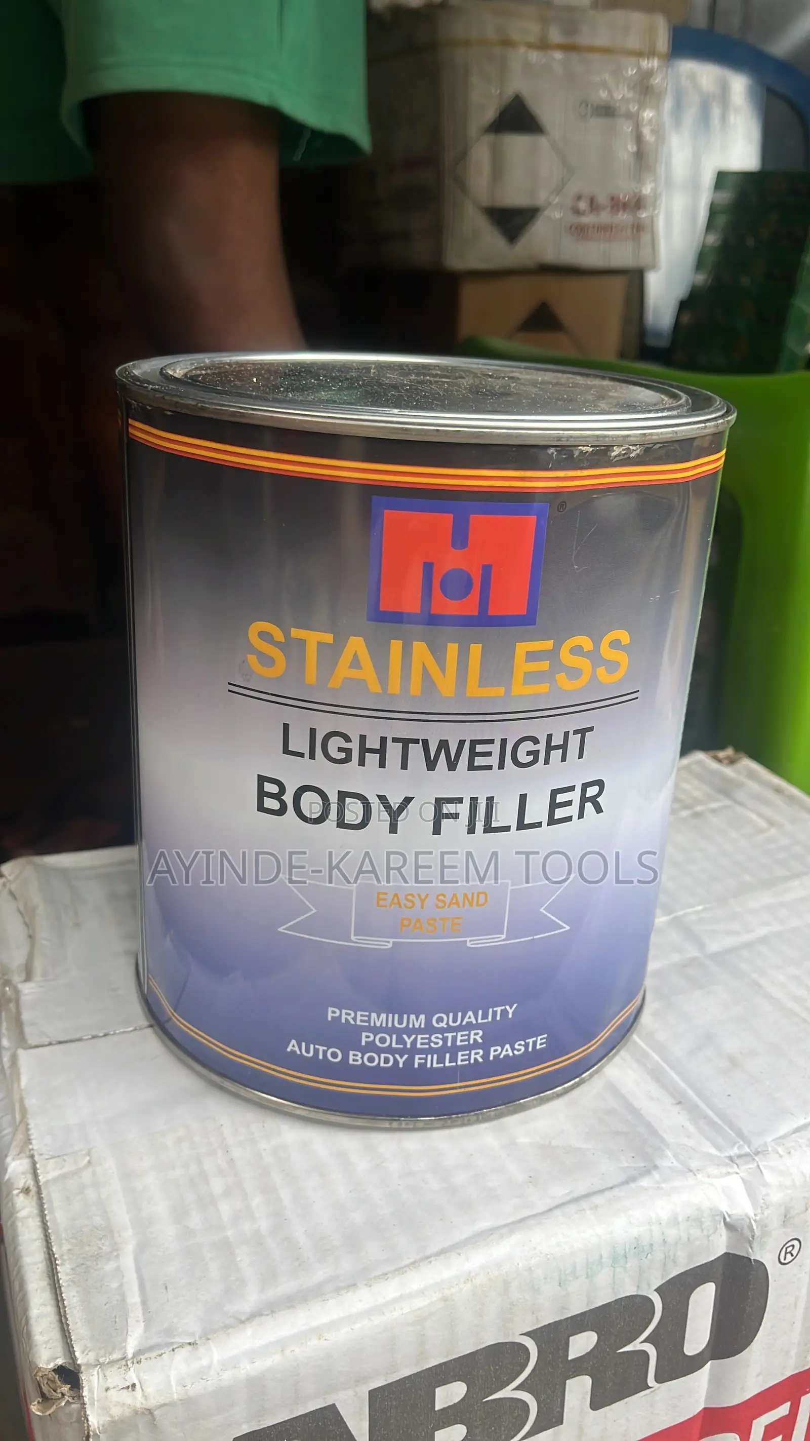 Light Weight Body Filler (Stainless)