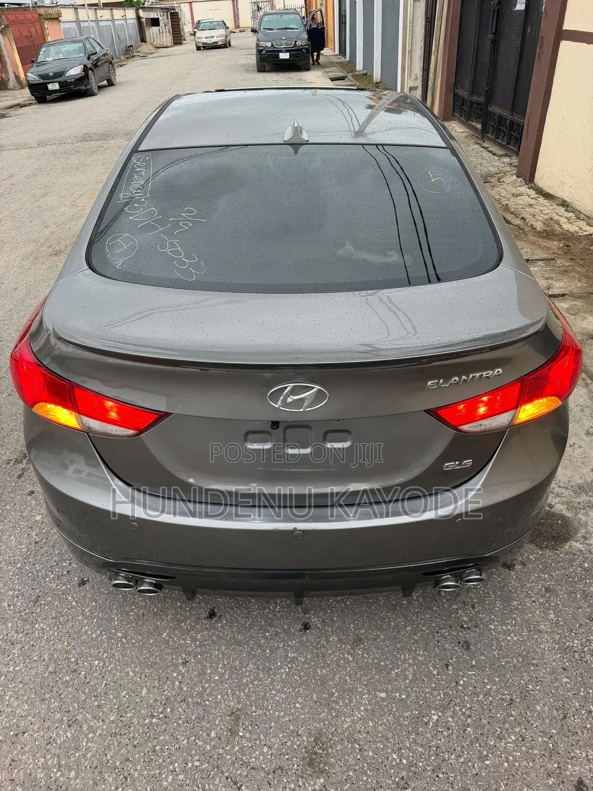 Hyundai Elantra Sport 4dr Sedan (2.0L 4cyl 6A) 2014 Gray