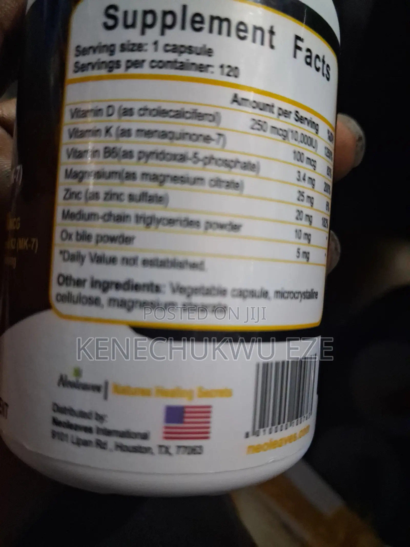 Original Vitamin D3 + MK-7 10,000IU - 120 Capsules