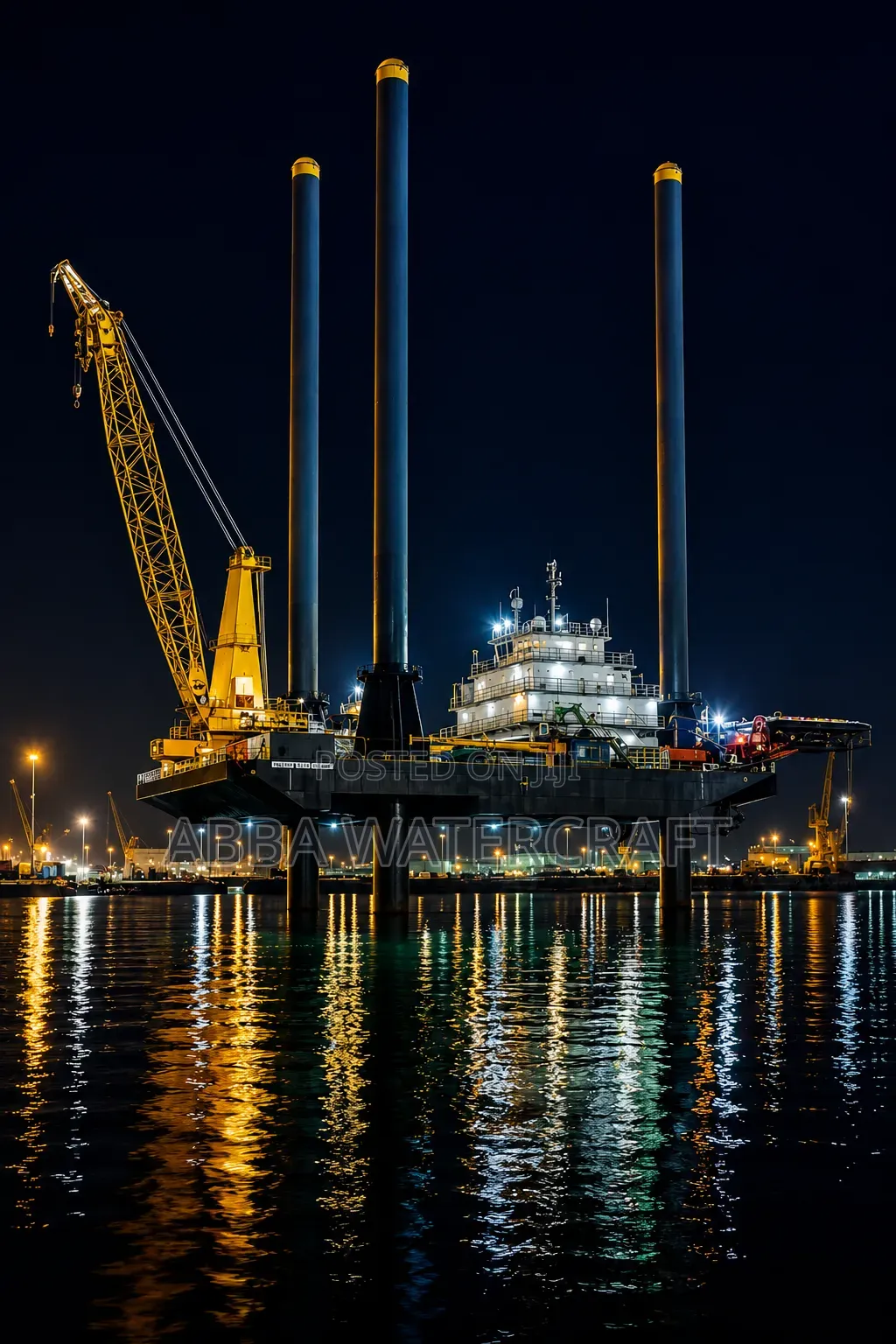 Class 250 Jack-Up Barge Available for Charter
