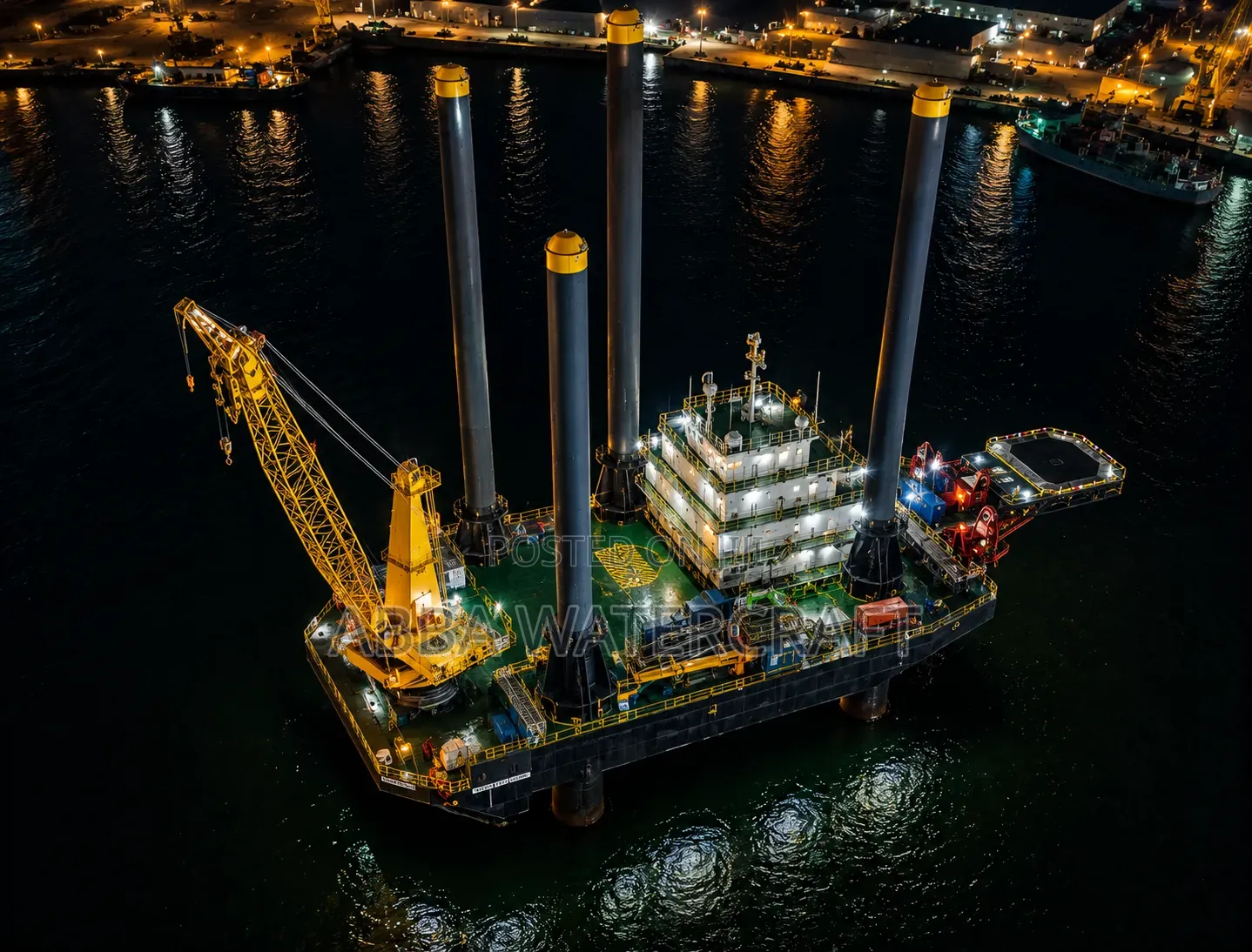 Class 250 Jack-Up Barge Available for Charter