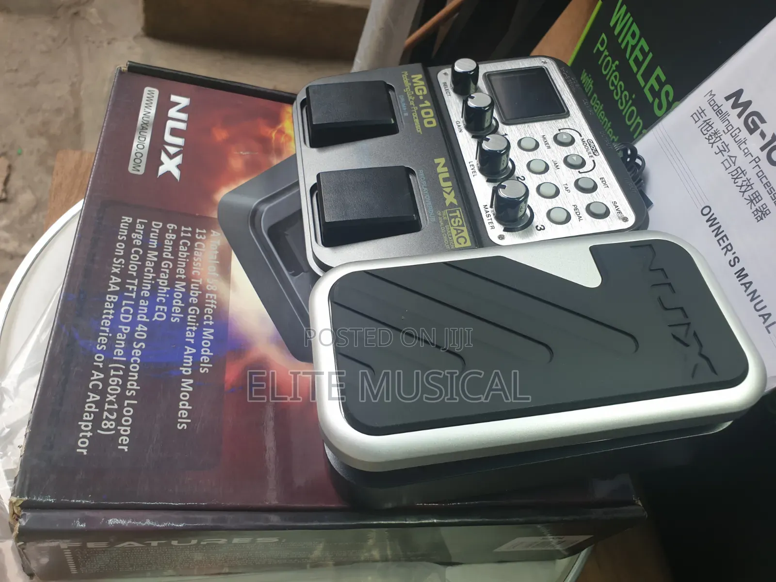 NUX MG-100 Electric Guitar Multi-Effects