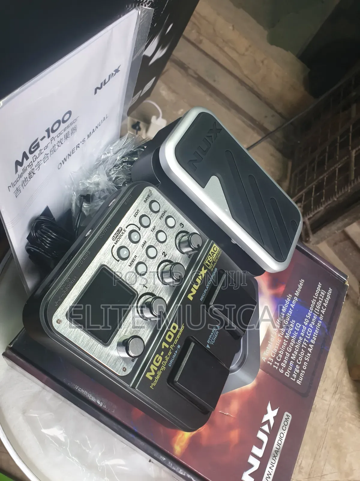 NUX MG-100 Electric Guitar Multi-Effects