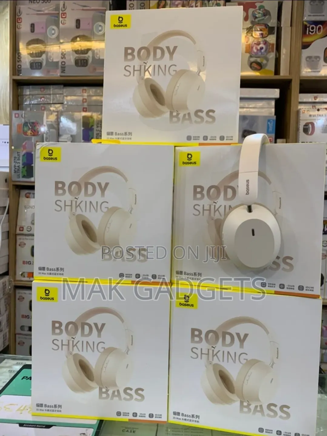Basesus Baseus Bass 35 Max Wireless Headphones (Body Shaking Bass)