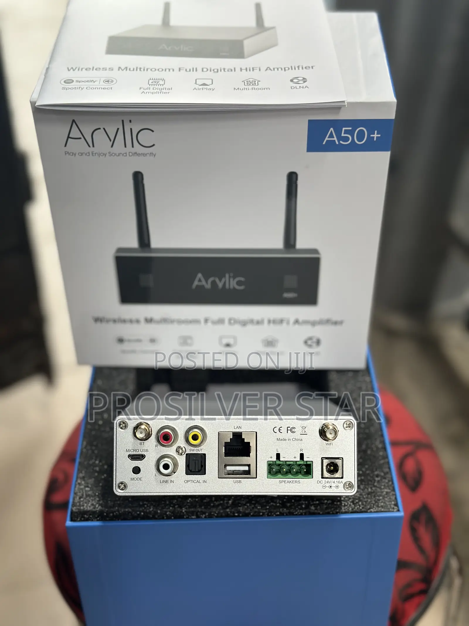 Arylic A50+ Wireless Multiroom Full Digital HiFi Amplifier