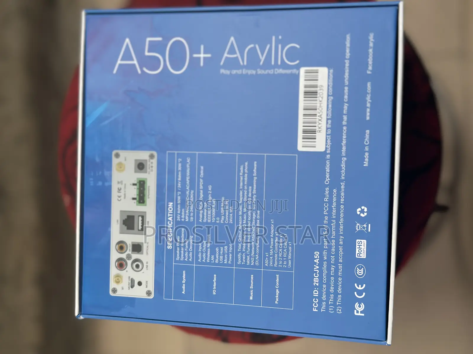 Arylic A50+ Wireless Multiroom Full Digital HiFi Amplifier