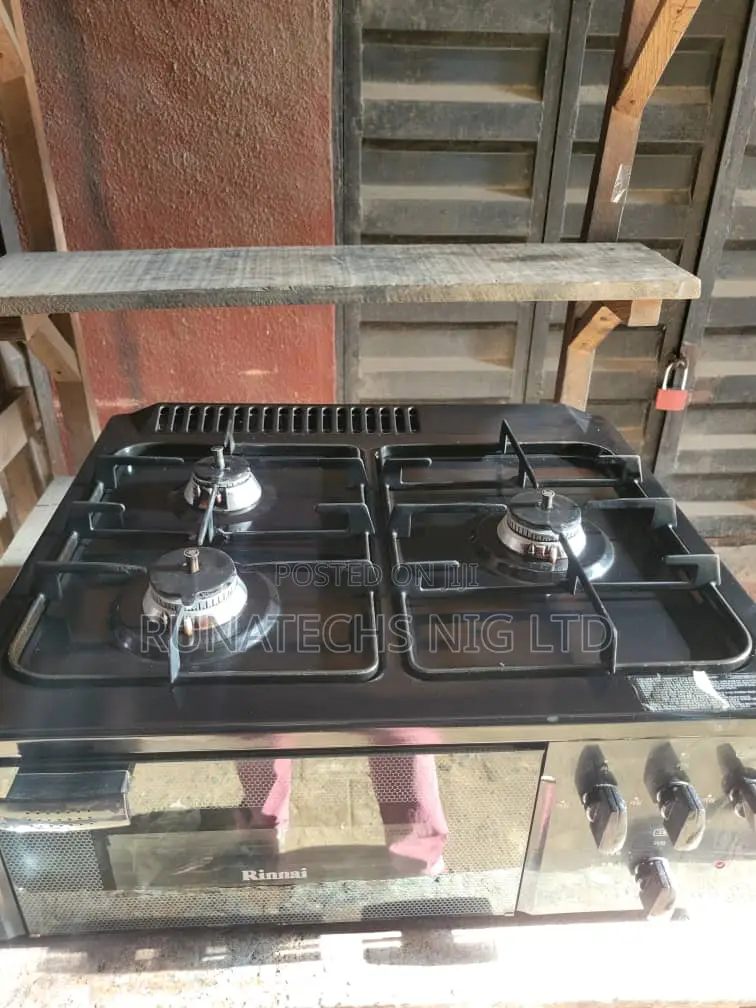 UK Used 3 Burner Table Top Gas Cooker Mini Oven Grill Auto Ignition
