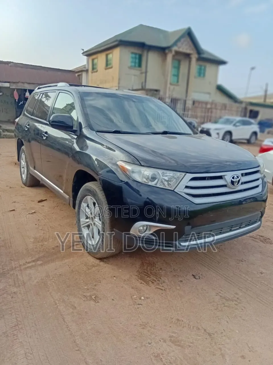 Toyota Highlander 3.5L 4WD 2013 Black