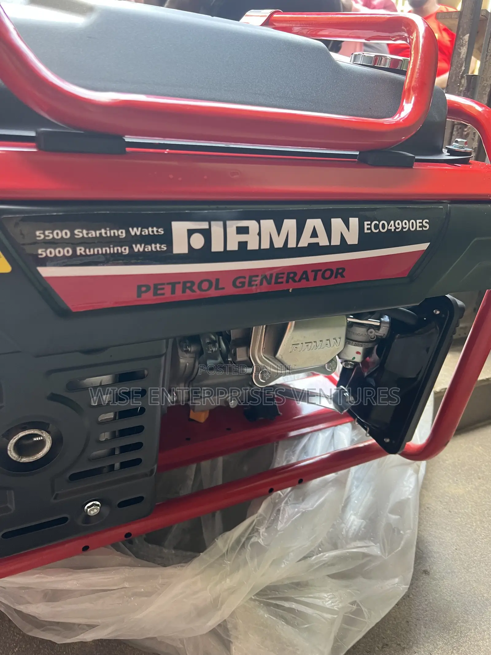 Firman Eco4990 Semi Silent 5.5kva 100% Copper Coil