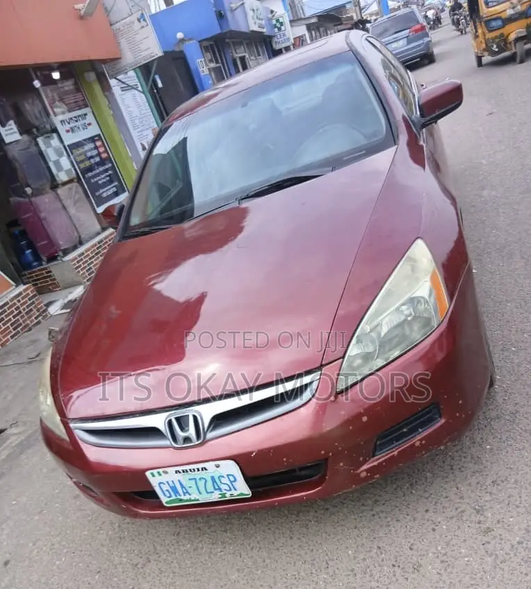 Honda Accord Sedan LX Automatic 2007 Red