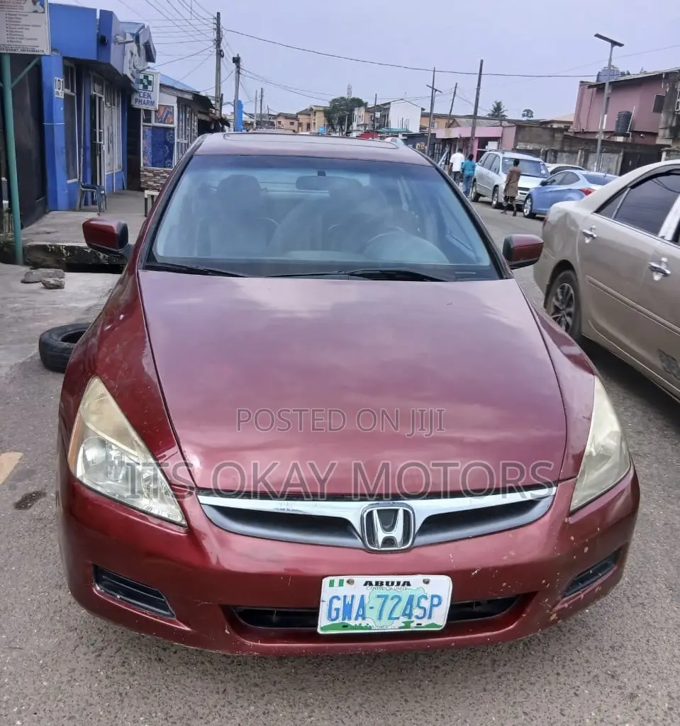 Honda Accord Sedan LX Automatic 2007 Red