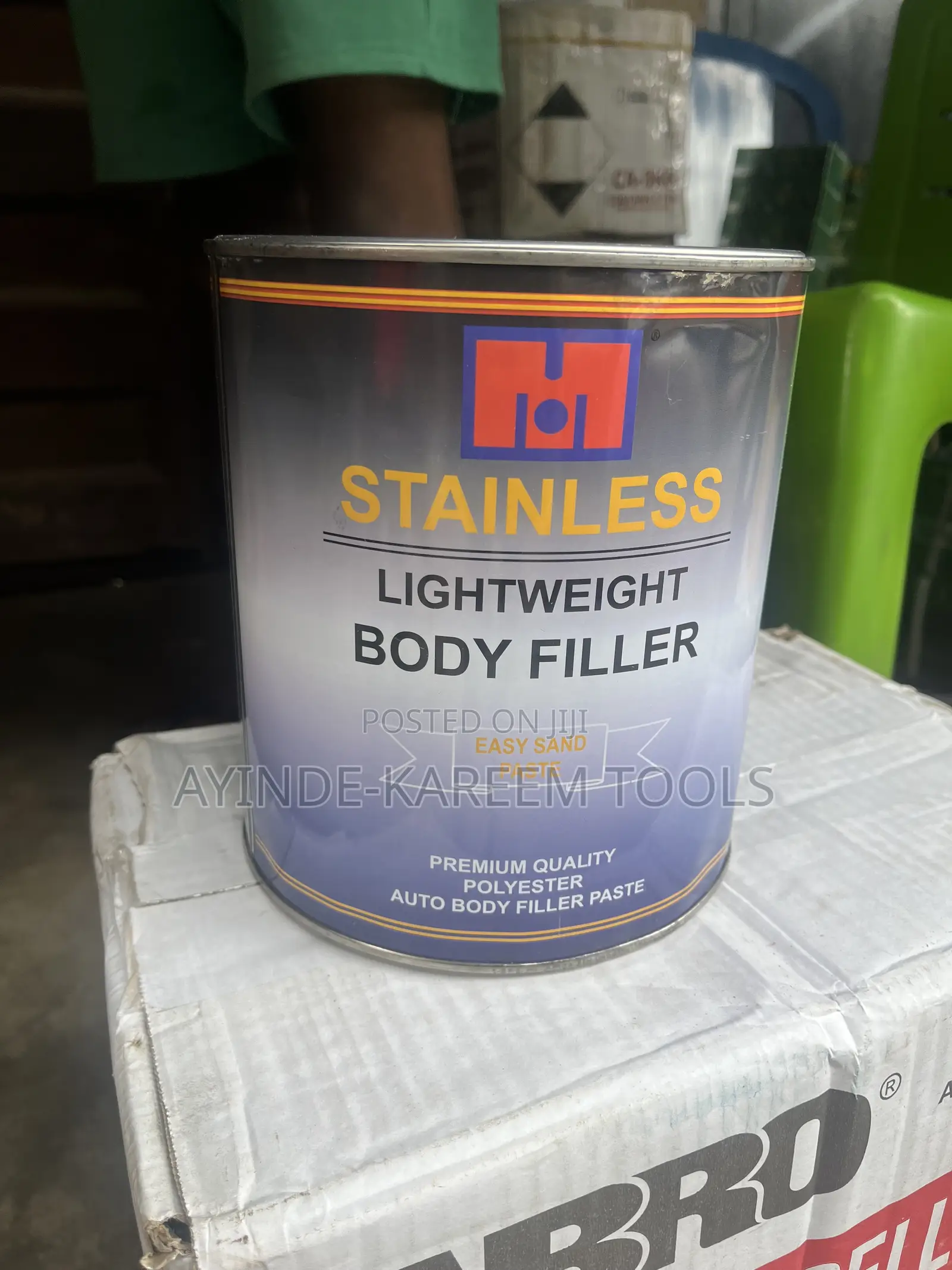 Light Weight Body Filler (Stainless)