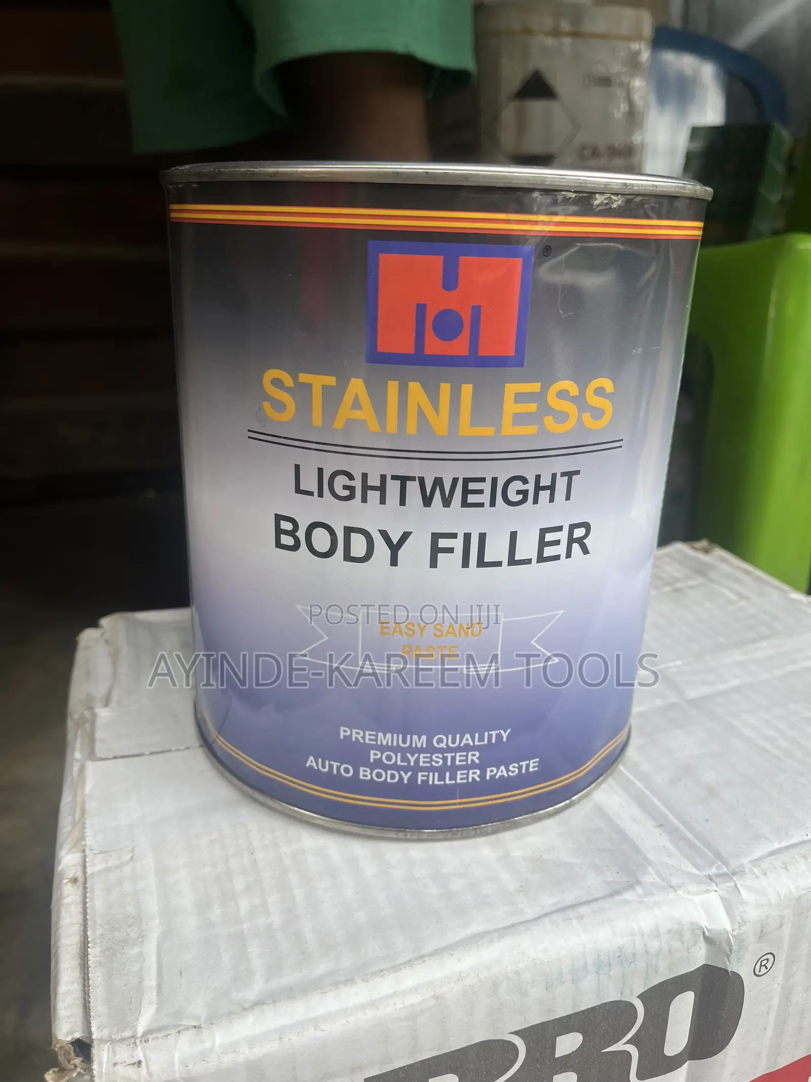 Light Weight Body Filler (Stainless)