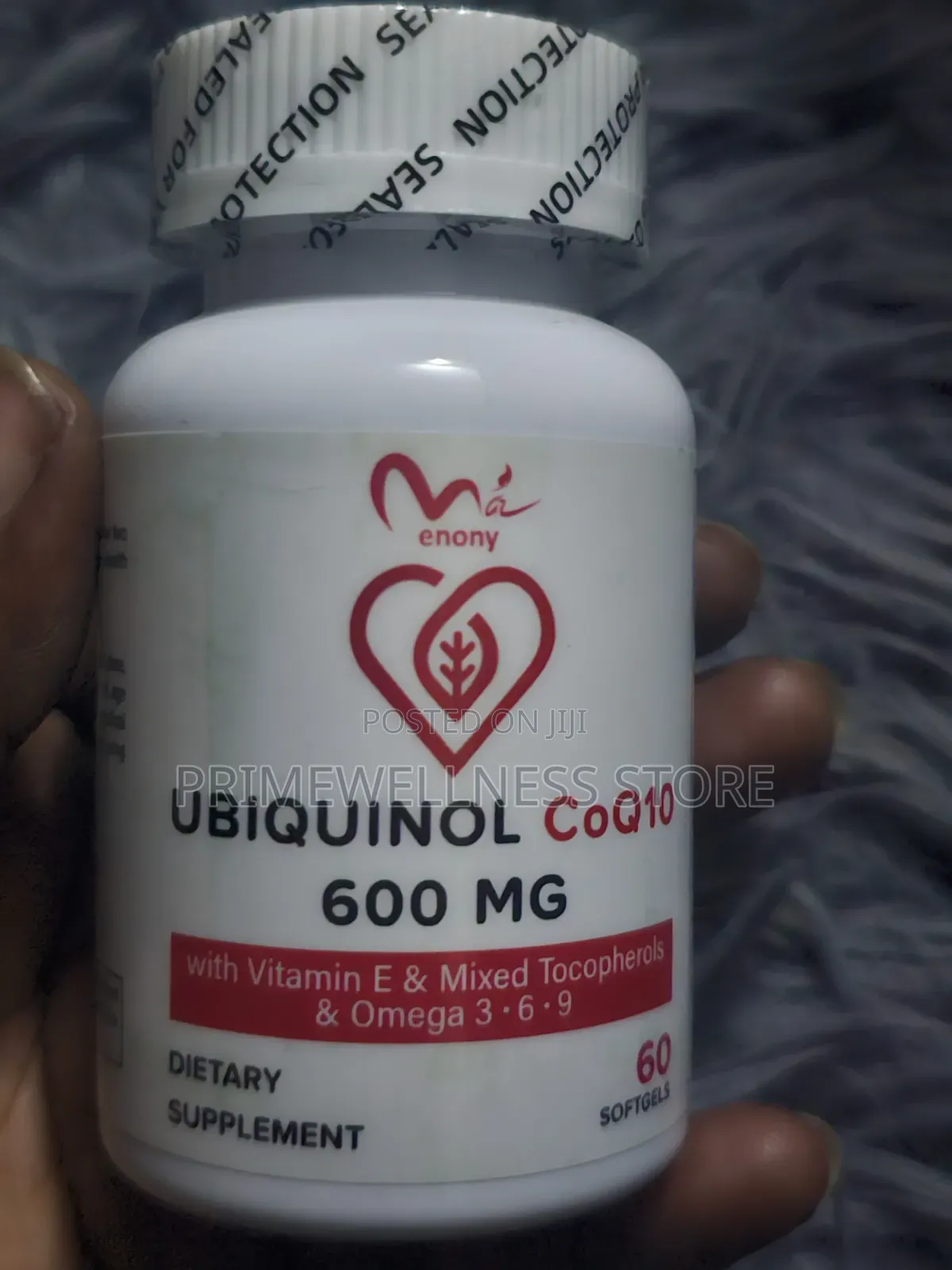 Ubiquinol CQ10 600mg Active Form of CQ10 With Others