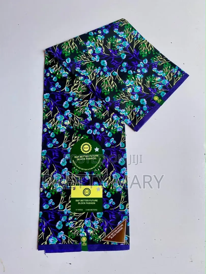 Black Fashion Ankara Fabric