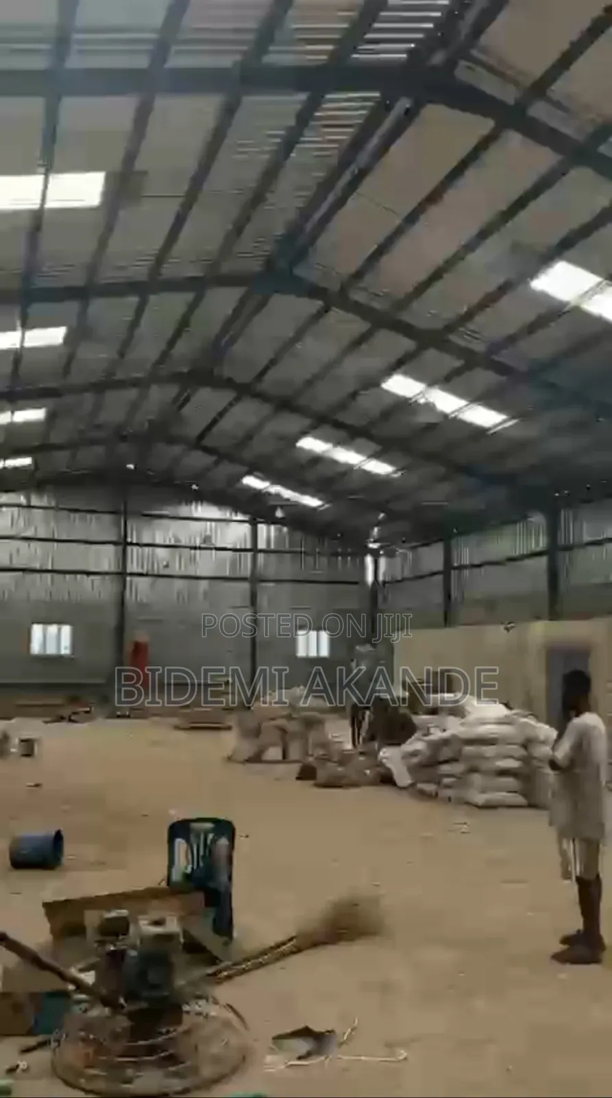 Premium 1,800sqm Warehouse for Lease on Abeokuta–sagamu Expressway