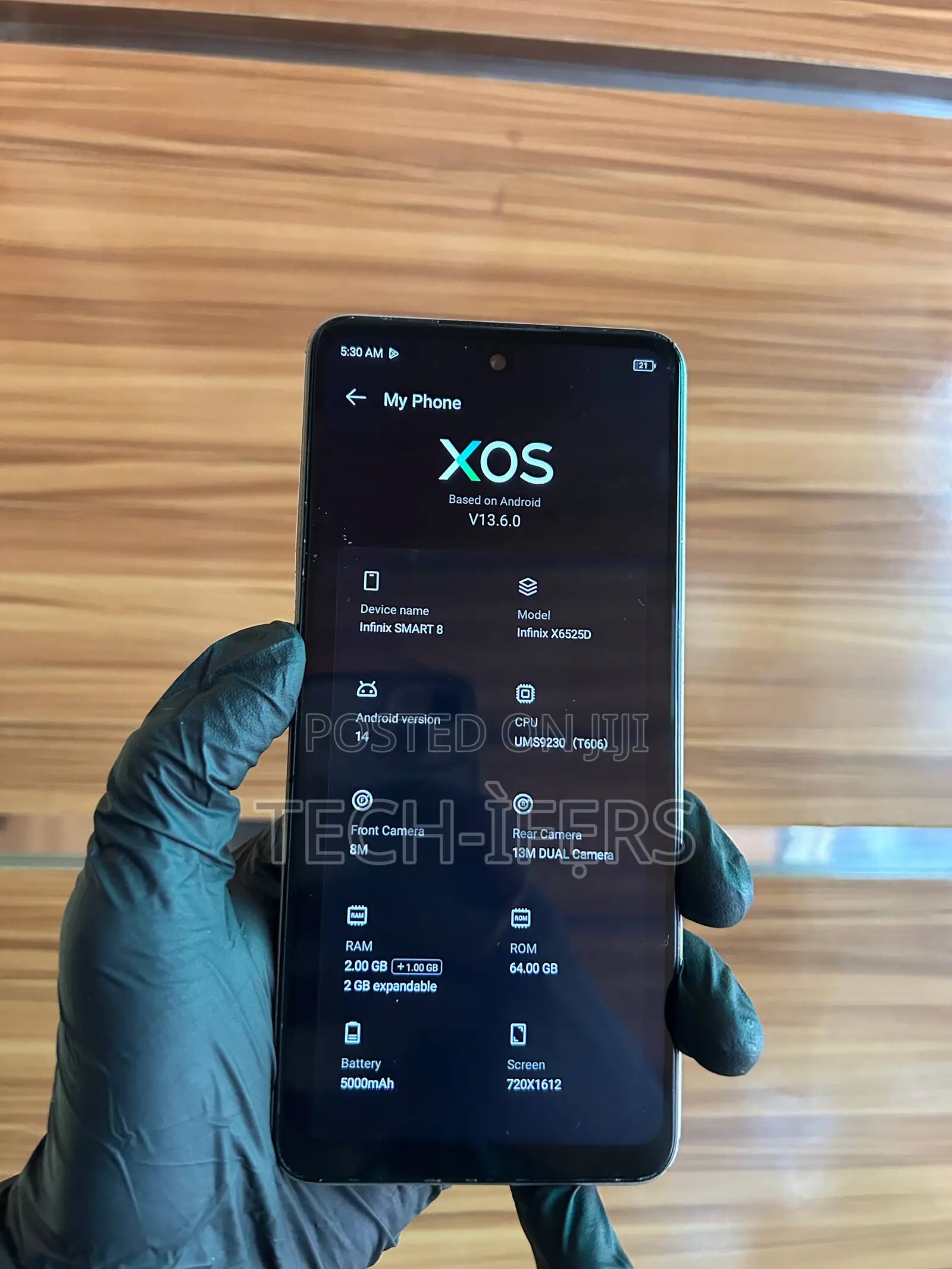 Infinix Smart 8 64 GB White