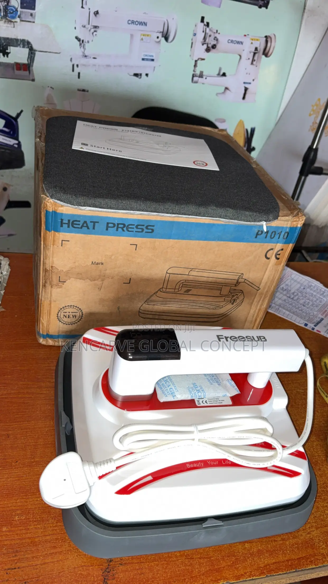 Mini Heat Press Machine – Portable Easy to Use | Brand New