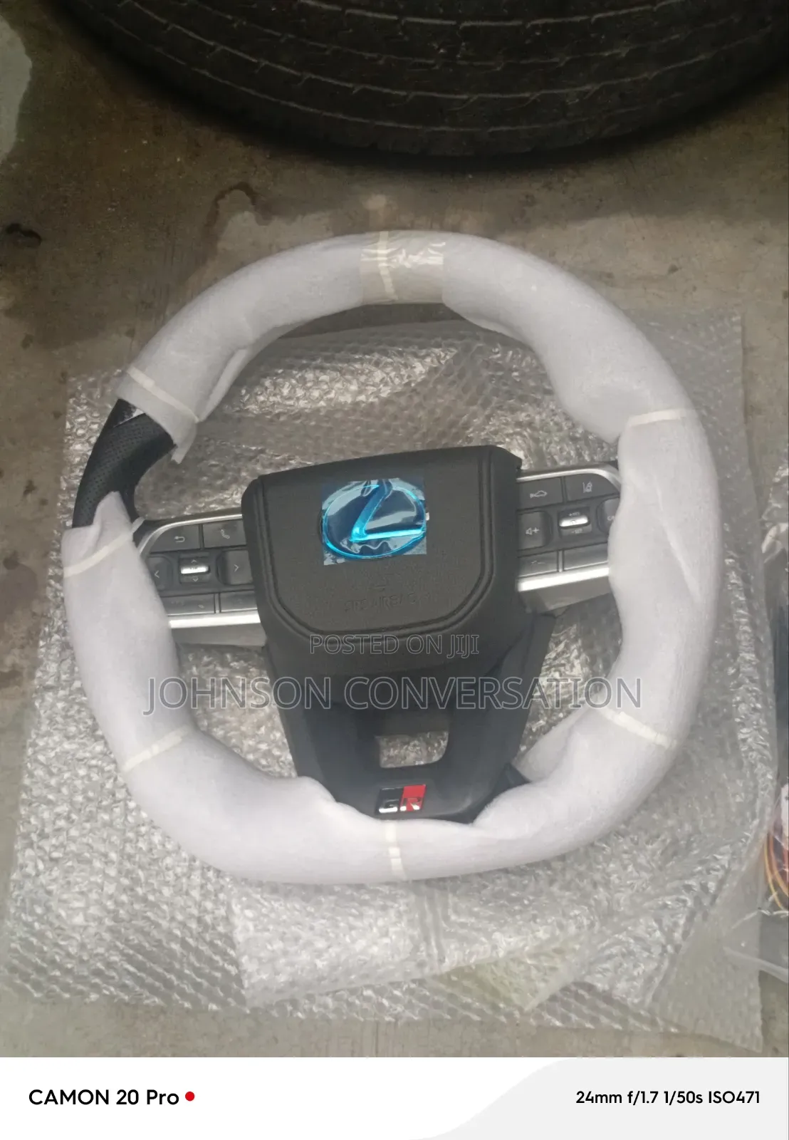 Lexus GX 460 Android and Steering Wheel and Console