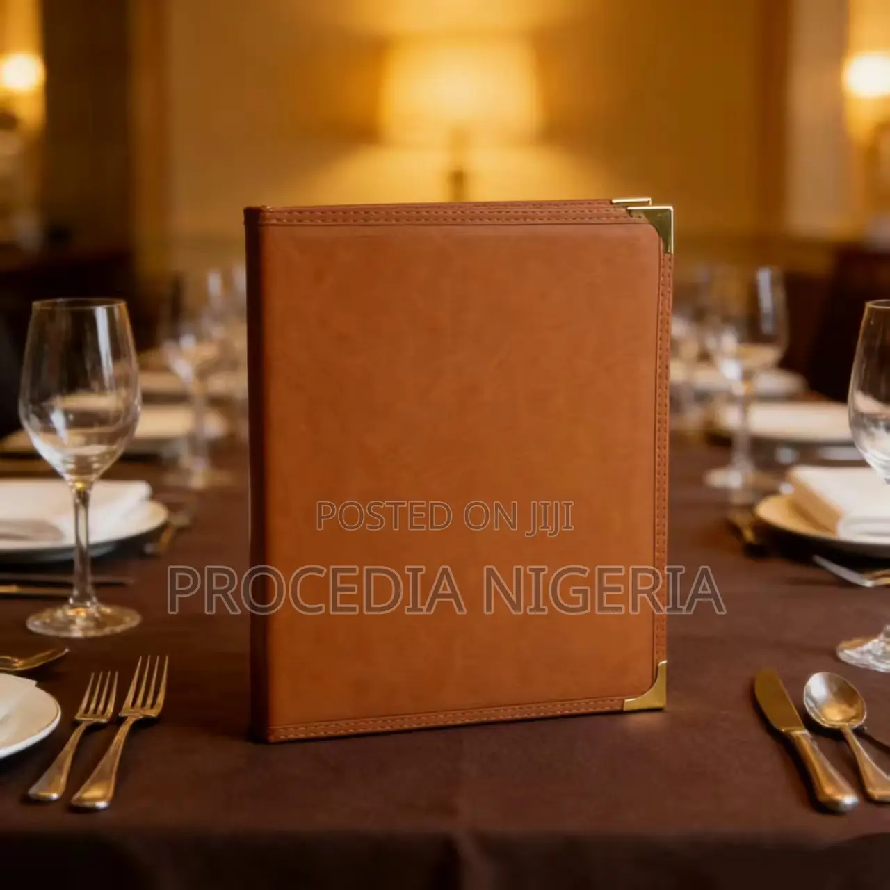 Hotel Room A4 Menu Booklet Holder