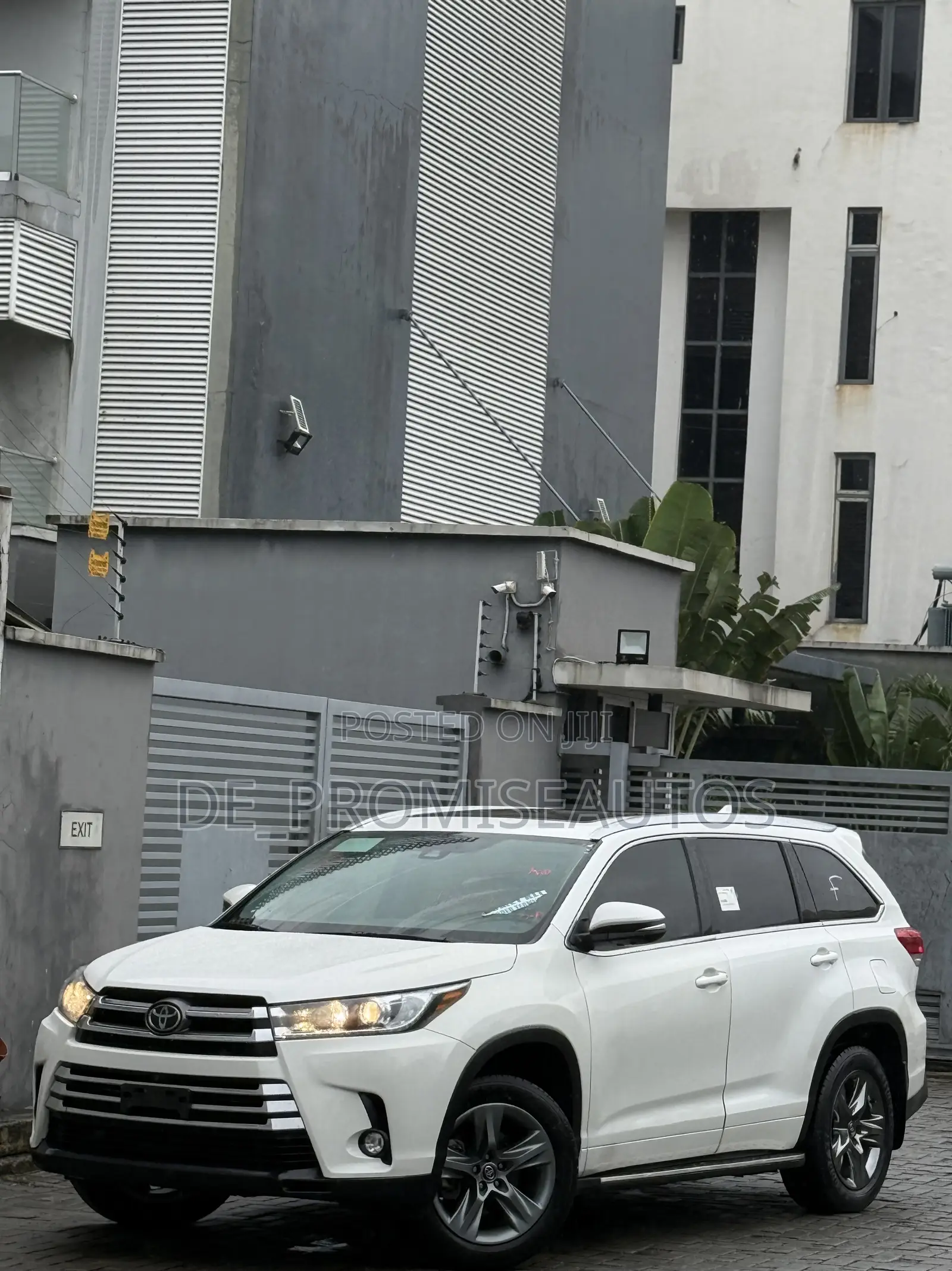 Toyota Highlander Limited Platinum 4x4 V6 (3.5L 6cyl 8A) 2017 White