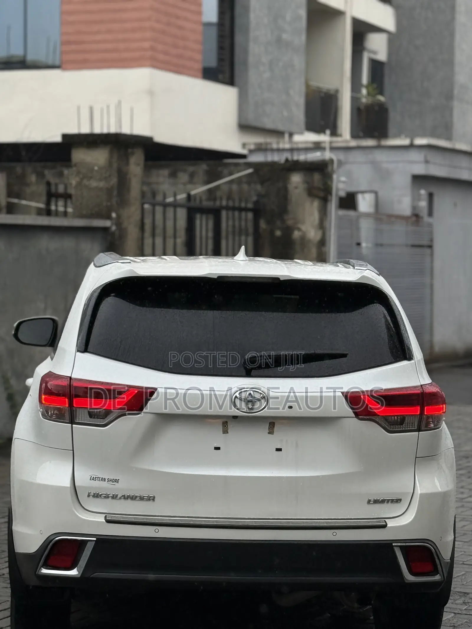 Toyota Highlander Limited Platinum 4x4 V6 (3.5L 6cyl 8A) 2017 White