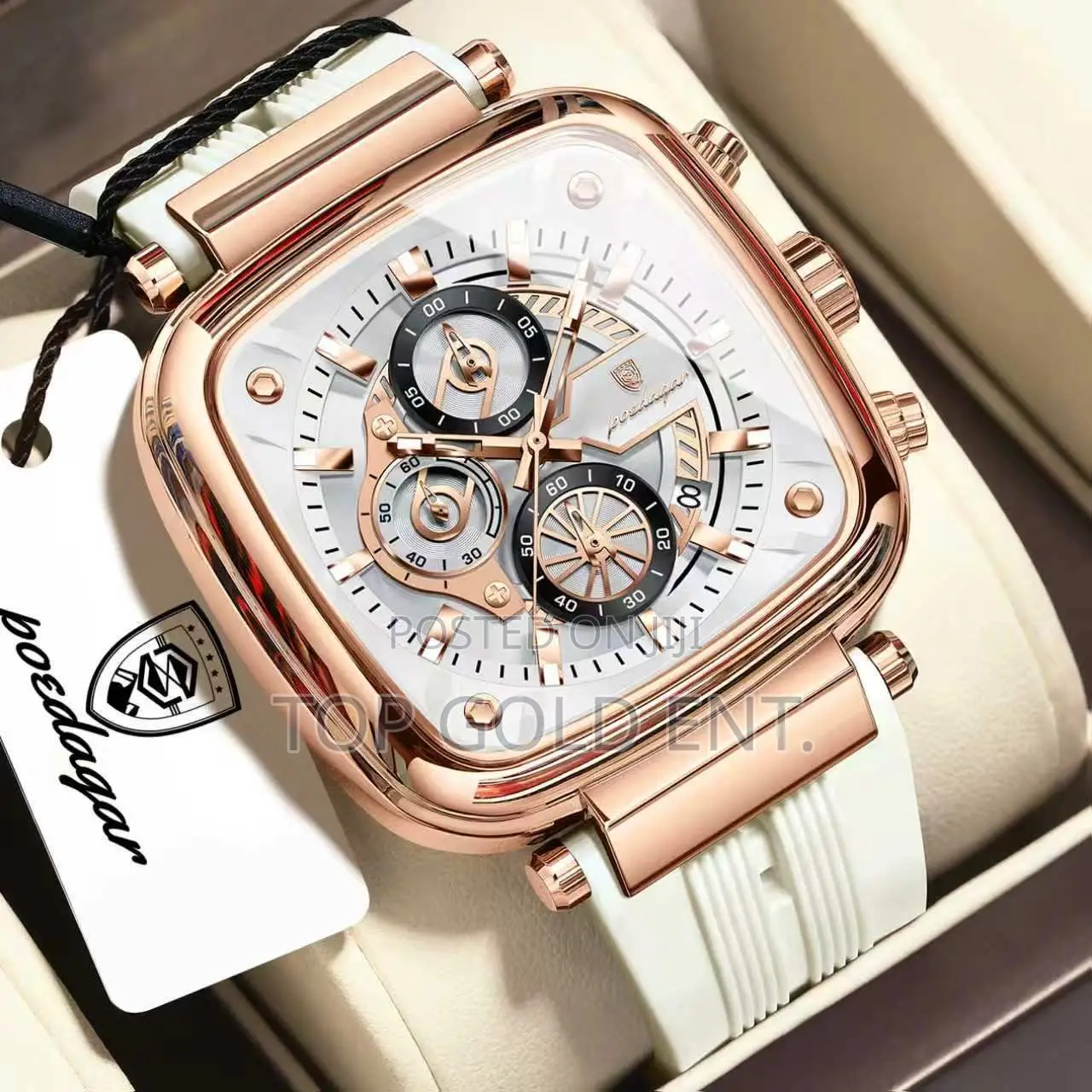 High Quality Rubber Poedagar Wristwatch